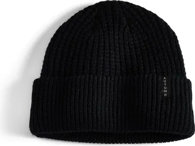 Produktbild von Autumn Thermal Knit Black Beanie Mütze