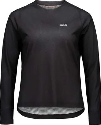 Produktbild von POC Langarm Fahrradtrikot für den Sommer - MOTION AIR L/S - Schwarz M