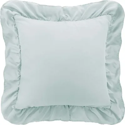 Produktbild von Dekorativer Kissenbezug Salbeigrün 40X40Cm Mit Rüschen Ruffy
