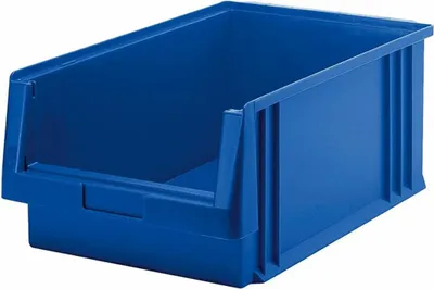 Produktbild von LA-KA-PE Sichtlagerkasten PLK 1 B315xT500xH200 mm blau