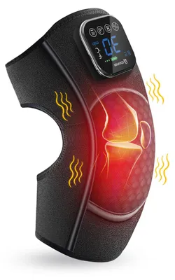 Produktbild von Kniebandage beheizt Wärmebandage Knie - Kabellos - Vibration - 4 Heizstufen - Graphen