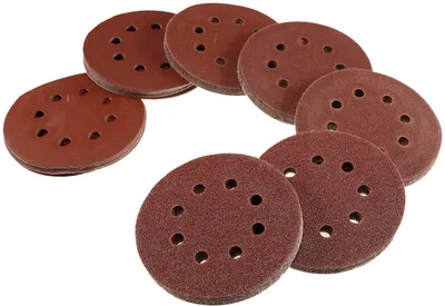Produktbild von ChiliTec Gelochte Schleifscheiben, 125mm, 70 Stück