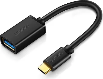 Produktbild von UGREEN Type-C USB 3.0 Konverter Adapter schwarz 150mm