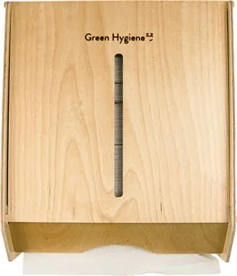 Immagine prodotto di 8 Verde Igiene Verde Igiene dispenser per carta asciugamani WOLKENKRATZER 31,5 cm x 28,5 cm x 15 cm naturale 97006