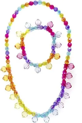 Produktbild von Halskette Bobble Beautiful für Kinder mit Armband, Kinderschmuck