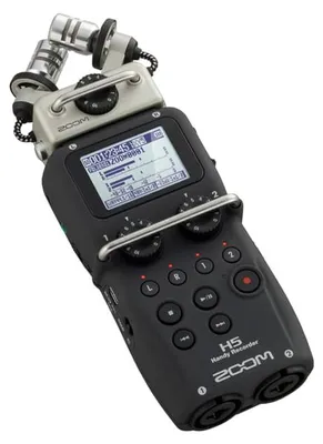 Produktbild von Zoom H5 Audiorecorder, 4 Spuren, wechselbare Mikrofonkapseln, Audio Interface