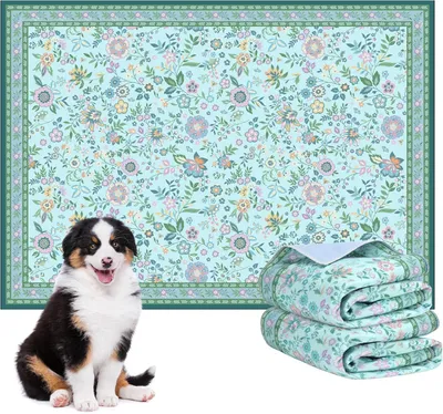 Obrázek produktu pro Podložky pro psy, savé, 45x60 cm, 2 kusy, protiskluzové, vhodné pro péči o domácí mazlíčky