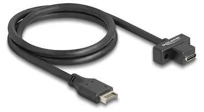 Obrázok produktu pre DeLOCK 85776, 0,7 m, 3.2 Gen 2 (3.1 Gen 2), USB Type-E, USB Typ-C, 32/28, Samec