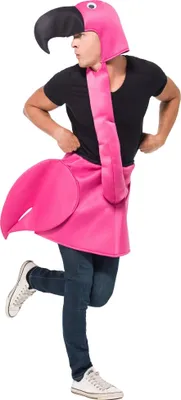 Image de Costume flamant rose pour adulte M