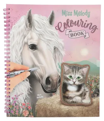 Productafbeelding van Miss Melody 0413745, Geschikt voor jongens/meisjes, Inclusief stickers, Kleurboek/album