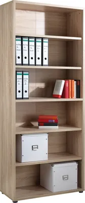 Obrázek produktu pro BALKO 9 polic - Imitace dub - 89 x 221 cm - 5 polic
