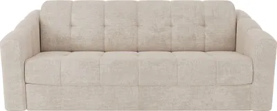 Produktbild von 4-Sitzer Schlafsofa express mit beigefarbenem Strukturbezug - Liegefläche 160 cm - Matratze 14 cm - DARIELO