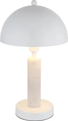 Produktbild von GLOBO Lighting Tischleuchte JANIE DH 20x34 cm weiß Tischlampe