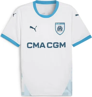 Produktbild von Puma Olympique de Marseille Herren Home Shirt Replica - 775286, Farbe:Weiß, Textil:XXL