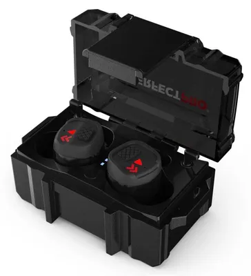 Zdjęcie produktu dla Perfectpro H-10, Douszny, Czarny, Czerwony, 29 dB, IPX5, Bezprzewodowy, Bateria