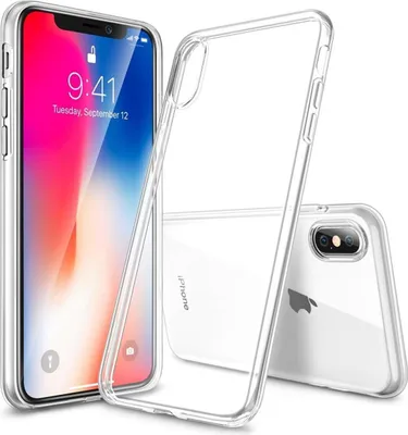 Produktbild von Hülle für Apple iPhone Xs / iPhone X Handyhülle Soft Case slim transparent klar