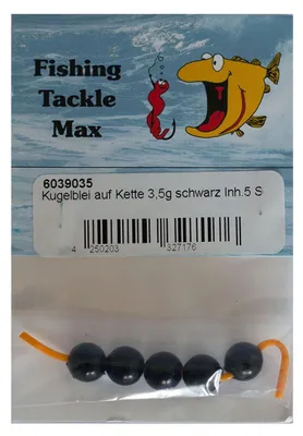 Produktbild von Kugelbleie mit Schlauch Angelblei 3,5 g
