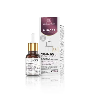 Obrázok produktu pre Mincer Pharma Vitamins Philosophy Posilňujúce sérum na tvár, 15 ml