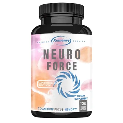 Image de Neuro Force - Complément alimentaire pour stimuler le cerveau, la concentration et la clarté mentale, et améliorer la mémoire