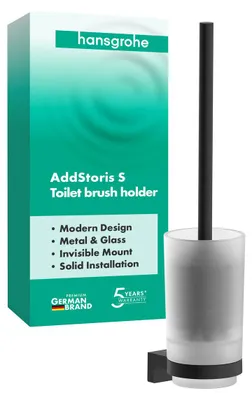 Produktbild von Hansgrohe 41782670 Toilettenbürstenhalter AddStoris S