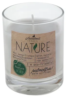 Produktbild von Kerzenglas "Nature" Grau 79 x Ø 65 mm
