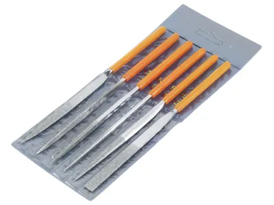 Obrázek produktu pro Diamantové jehlové pilníky Extol Premium, sada 6 kusů, 8803806