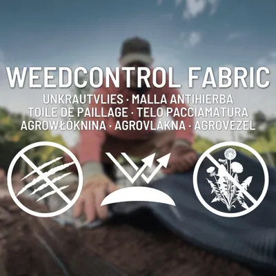 Obrázek produktu pro Zahradní tkanina UNKRAUTVLIES hnědá 50g/m² s UV ochranou 5 m 3,2 m
