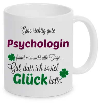Produktbild von TassenKing™ - Eine gute Psychologin... - Tasse - Kaffeebecher - Tasse mit Spruch