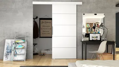 Obrázek produktu pro Posuvné dveře MIRAN 3 - 70 cm, bílé
