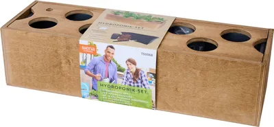 Produktbild von SIENA GARDEN Hydroponikgefäß aus Holz