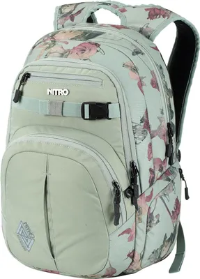 Produktbild von NITRO Freizeitrucksack Rucksack mit Laptopfach Daypacker Collection Chase Backpack 35L Dead Flower grün