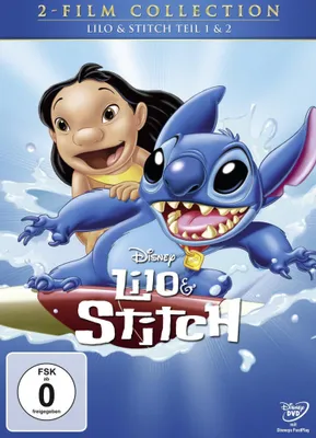Produktbild von Lilo & Stitch 1&2 (DVD) Disney Classics Doppelpack, Slipcase, 2Disc