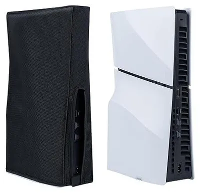 Zdjęcie produktu dla Osłona przeciwpyłowa PS5 slim poliestrowa do konsoli gry