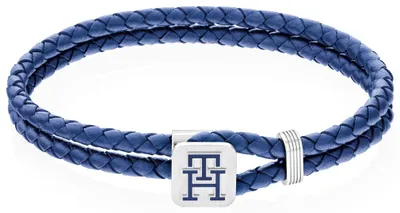 Obrázek produktu pro Tommy Hilfiger - 2790530 - Náramek - pánský - kožený - modrý - 19 cm
