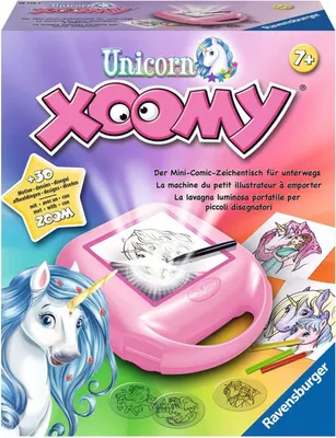 Produktbild von Ravensburger Creation Zeichnen XOOMY Midi Unicorn 18710