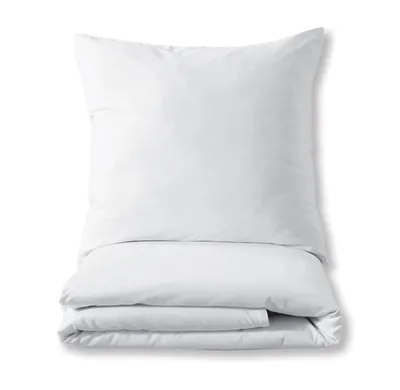 Produktbild von Microfaser Bettset 100% Baumwolle 135x200 155x220 200x200 200x220, Größe:135 x 200 cm, Farbe :Weiß
