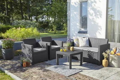 Obrázok produktu pre Allibert 213968, Antracit, Šedá, Polypropylén (PP), 59 cm, 59 cm, 43 cm, 65 cm