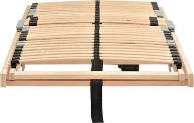 Immagine prodotto di vidaXL Letto a doghe marrone 80 x 190 cm in legno massiccio di faggio