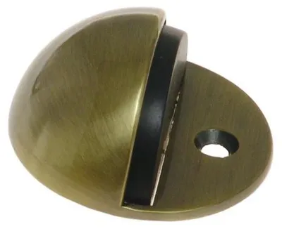 Produktbild von Türstopper Halbkugel zum Schrauben Patina Edelstahl