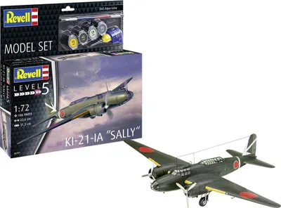 Produktbild von Revell Model Set Ki-21-la "Sally" 1:72