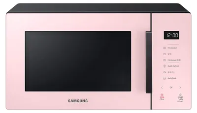 Zdjęcie produktu dla Samsung MG23T5018CP/ET, Blat, Kuchenka mikrofalowa kombinowana, 23 l, 800 W, Wbudowany wyświetlacz, LED