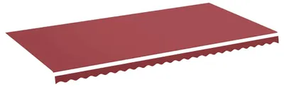 Produktbild von vidaXL Ersatzstoff für Markise Burgunderrot 600x300 cm Polyester