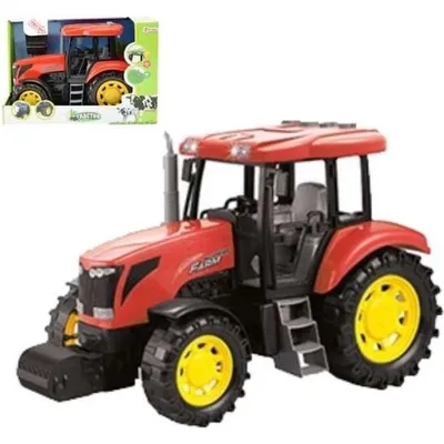 Obrázok produktu pre Hračka traktor so svetlom, zvukom a trecím motorom