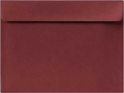 Zdjęcie produktu dla Koperty C5 HK Bordowe Burgundowe 120g 10 sztuk - Eleganckie Koperty