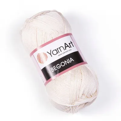 Obrázek produktu pro Yarn Art Begonia 6194 Cream Pletací příze