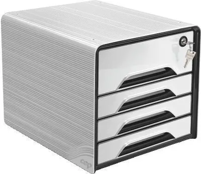 Zdjęcie produktu dla CEP 7-311S, 4 szuf., Czarny, Biały, Polistyren, Monochromatyczny, 288 mm, 360 mm