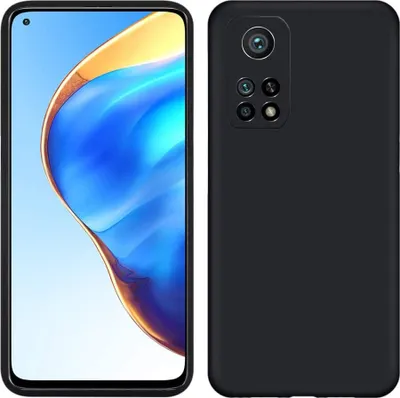 Produktbild von Xiaomi Mi 10T Pro Hülle, LaimTop Flüssig Silikon Soft Gummi Schutzhülle für Xiaomi Mi 10T / Mi 10T Pro Schwarz