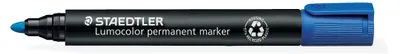 Image de STAEDTLER Marqueur Lumocolor perm bleu 10 pièces