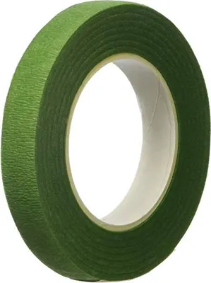 Produktbild von Papierband für Blumendrähte 12 mm 27m hellgrün