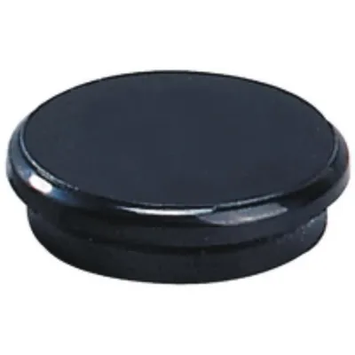 Produktbild von Dahle Starker Haft-Magnet 24 mm schwarz, 6 Stück im Blister